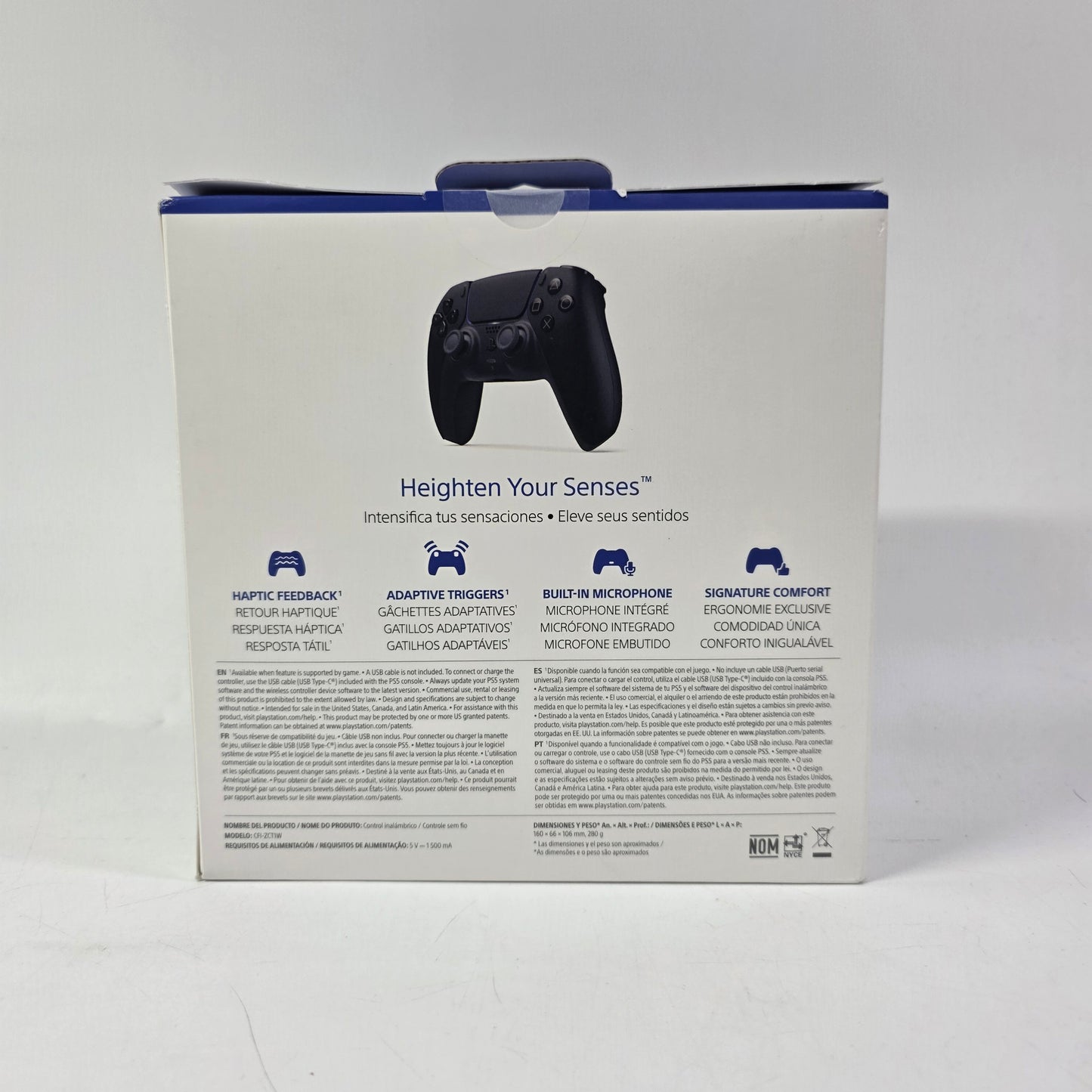 New Sony PlayStation 5 PS5 DualSense Wireless Controller Midnight Black 