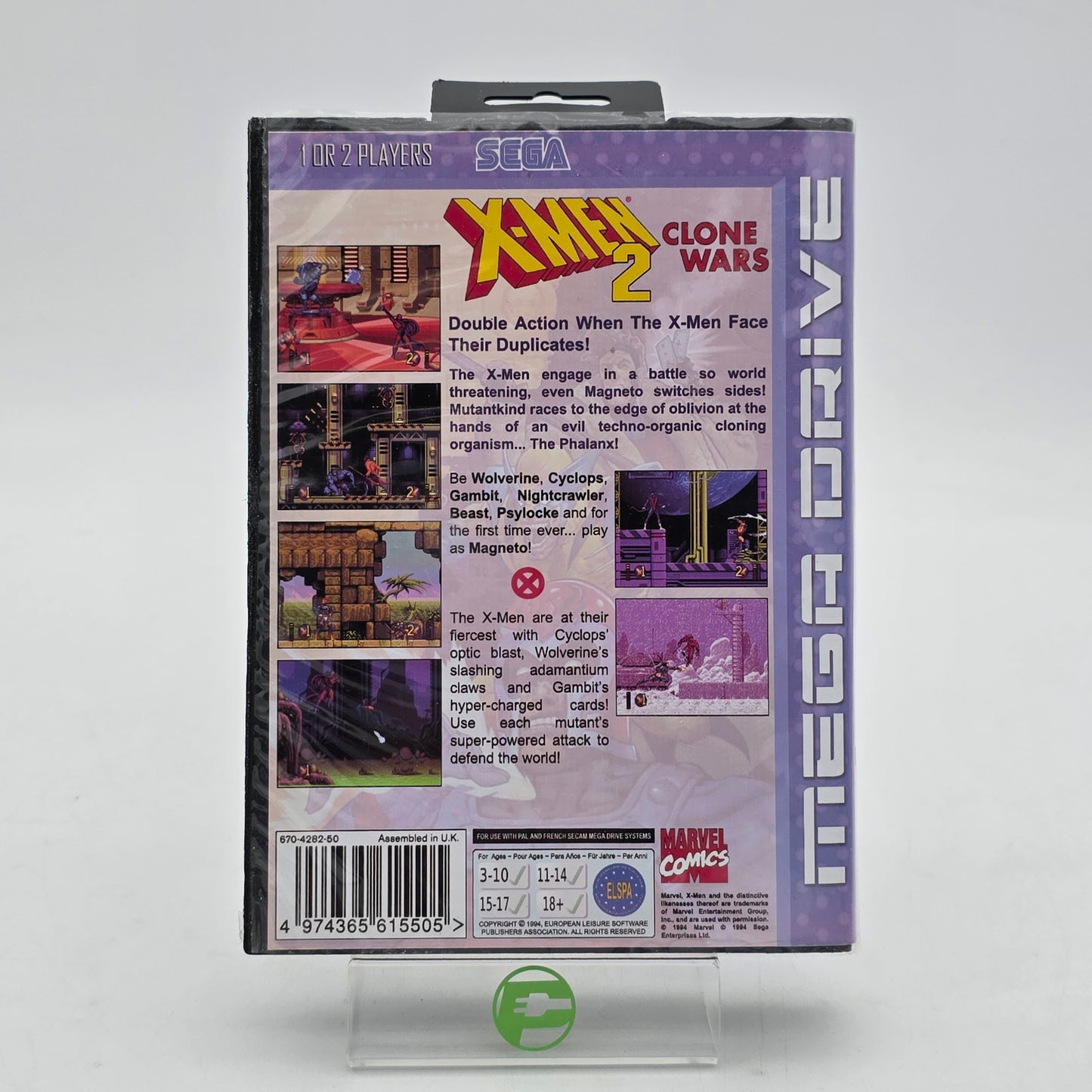 X-Men 2 Clone Wars (Sega Genesis, 1995)