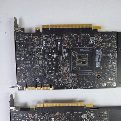 Lot of 4 Nvidia Quadro Graphics Cards GPUs P4000 Black