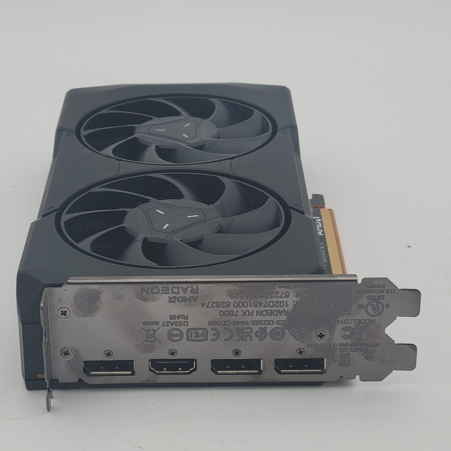 AMD Radeon RX 7600 8GB GDDR6 Graphics Card D745