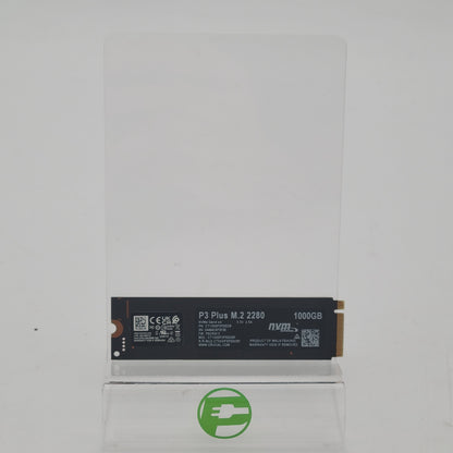 Micron  2280mm Crucial P3 Plus 1TB PCIe 4.0 M.2 NVMe SSD CT1000P3PSSD8