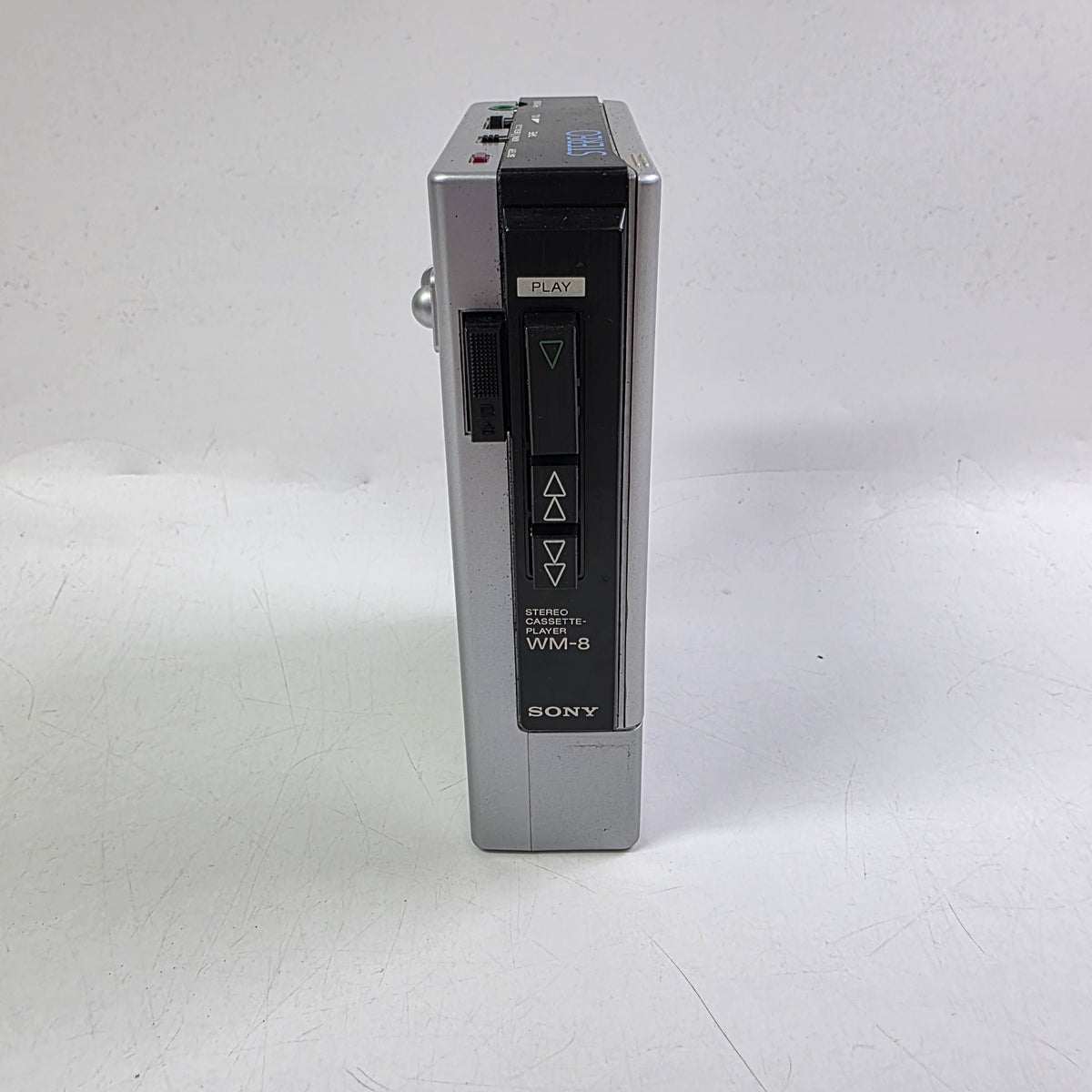 Sony Walkman Cassette Tape Portable Cassette Player Silver WM-8