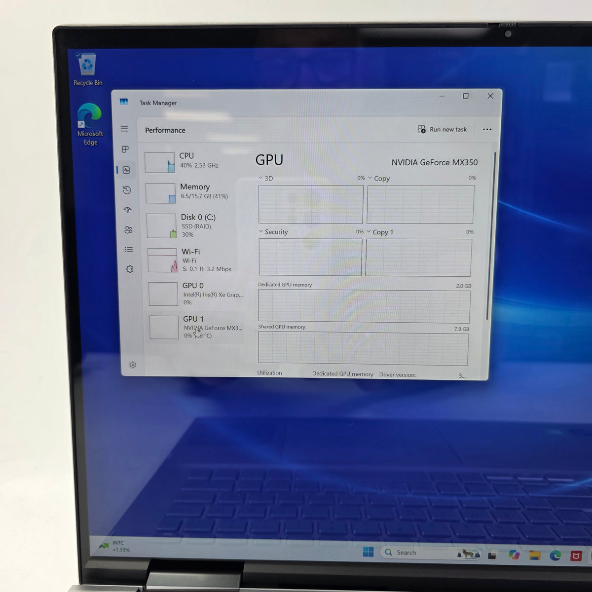 Dell Inspiron 7706 2-IN-1 17.2 i7-1165G7 2.8GHz 16GB RAM 512GB SSD GeForce MX350
