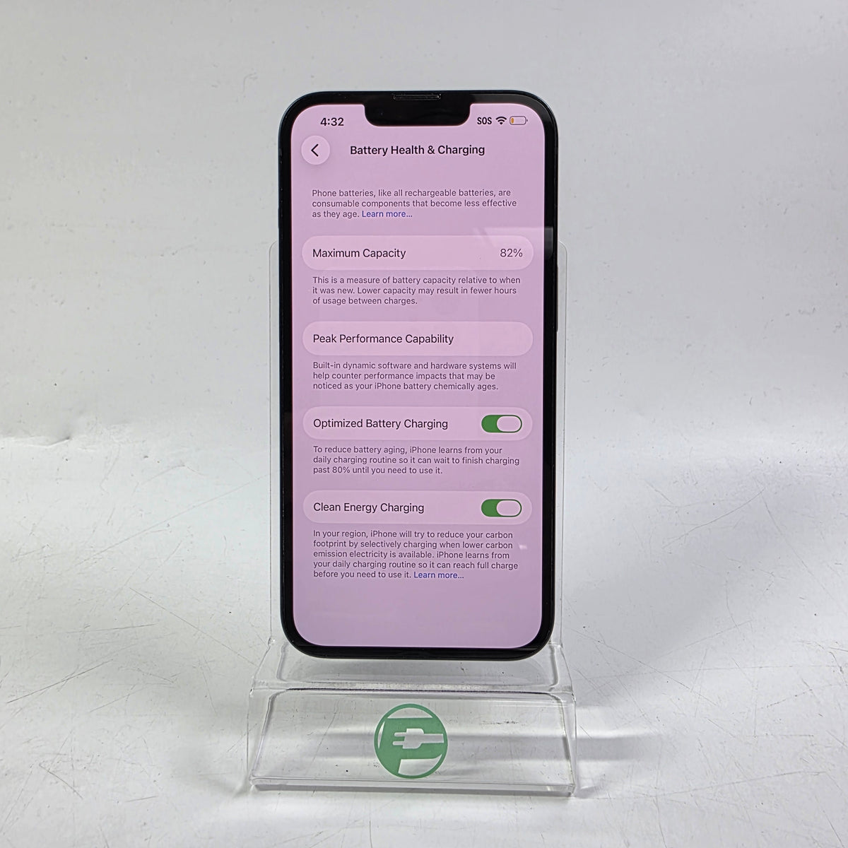 Unlocked Apple iPhone 14 128GB 26.7 Midnight MPUA3LL/A