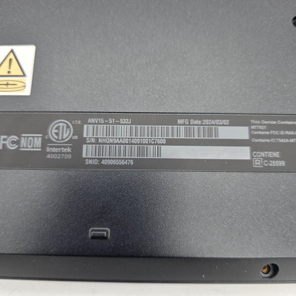 Acer Nitro V 15 15.6" i5-13420H 2.1GHz 32GB RAM 512GB SSD GeForce RTX 3050