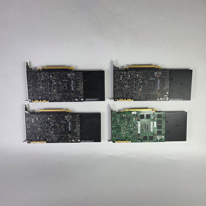 Lot of 4 Nvidia Quadro Graphics Cards GPUs P4000 Black