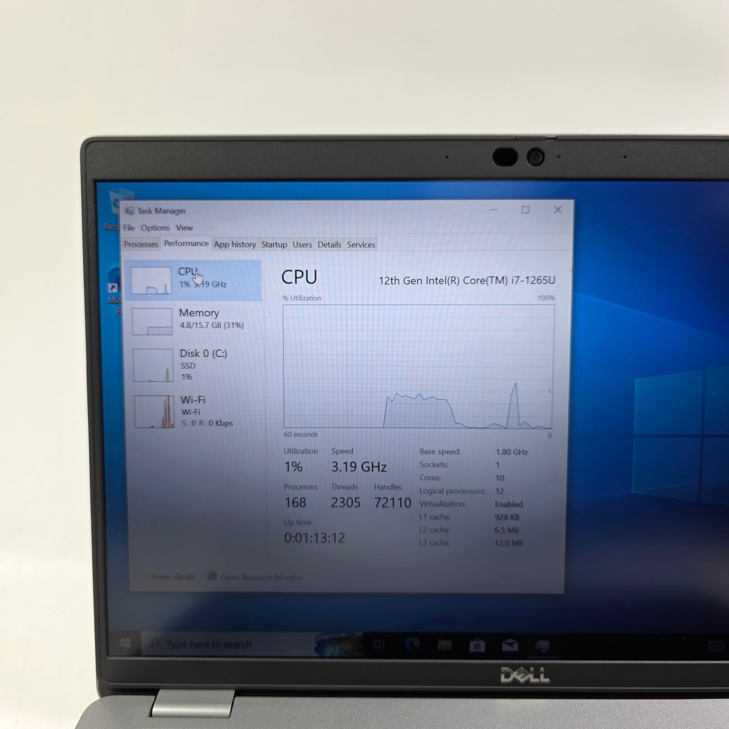 Dell Latitude 5430 14" i7-1256U 1.7GHz 16GB RAM 256GB SSD