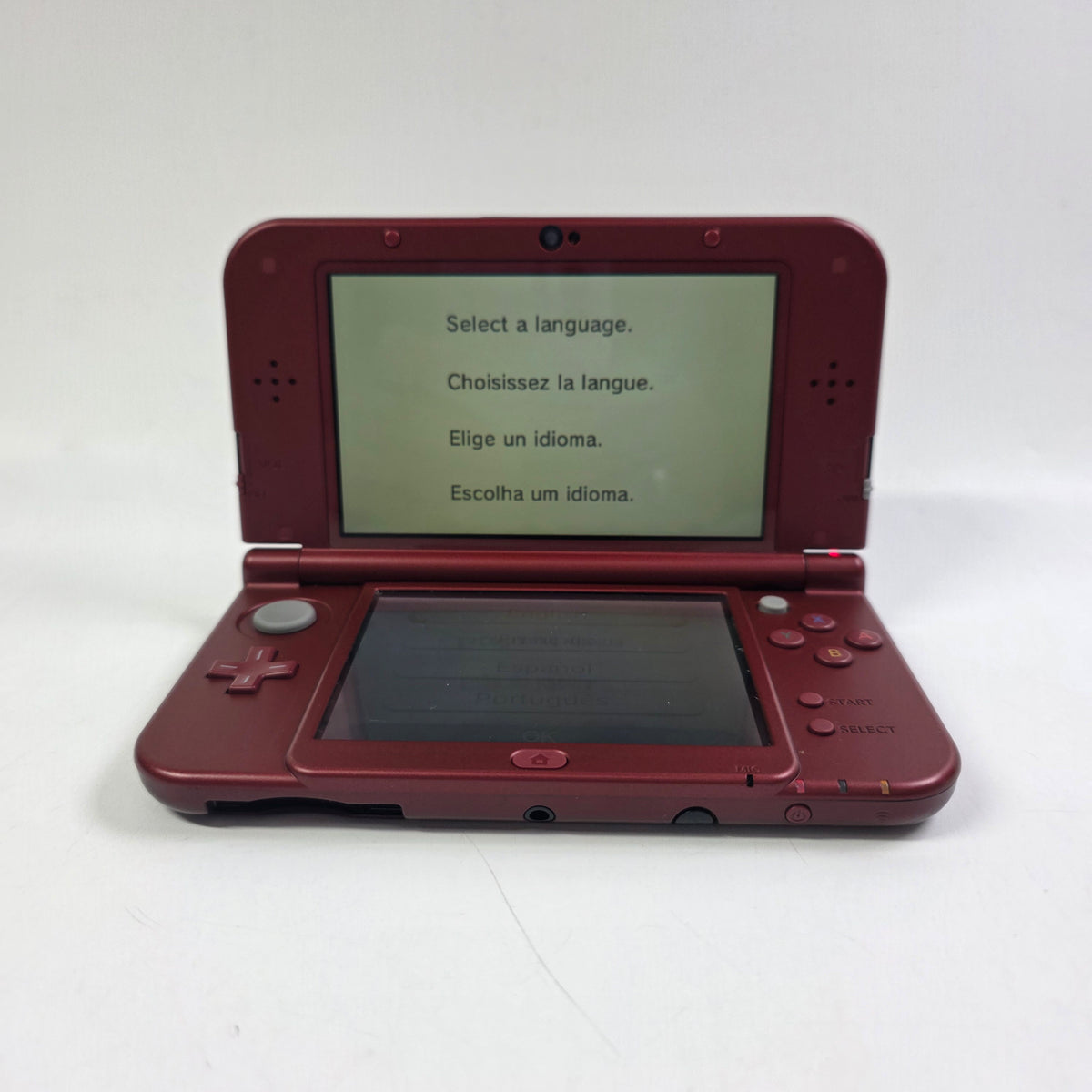 New Nintendo 3DS XL Handheld Game Console RED-001 Red