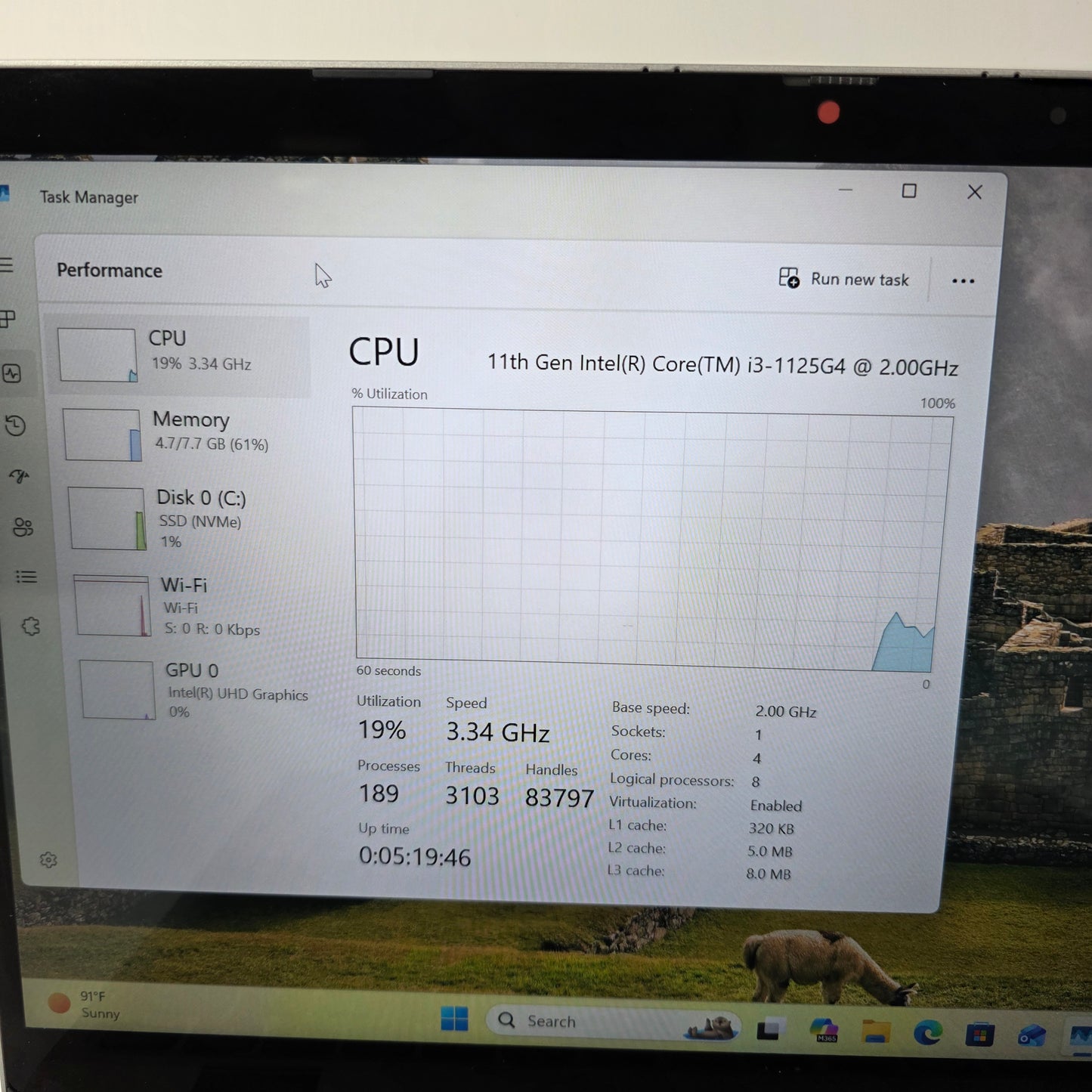 Dell Latitude 3330 15.6" i3-1125G4 2.0GHz 8GB RAM 256GB SSD 256GB