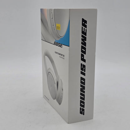 New Bose QuietComfort SC Over-Ear Bluetooth Headphones White 884367-1900