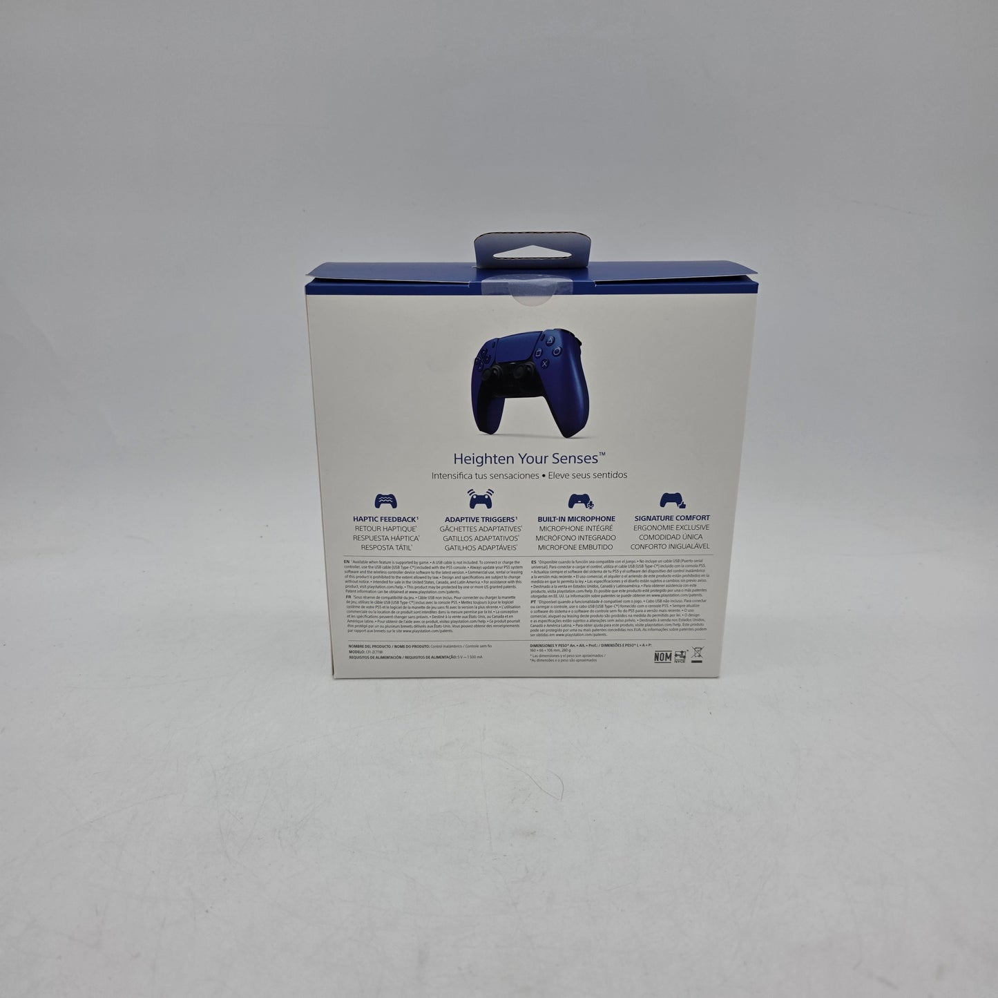 New Sony PlayStation 5 PS5 Dualsense Wireless Controller Cobalt Blue CFI-ZCT1W