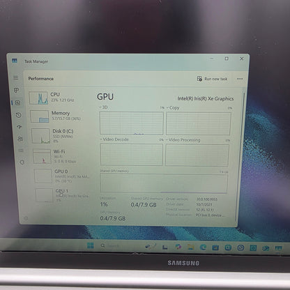 Samsung Galaxy Book NP750TDA 16" i7-1165G7 2.8GHz 16GB RAM 512GB SSD