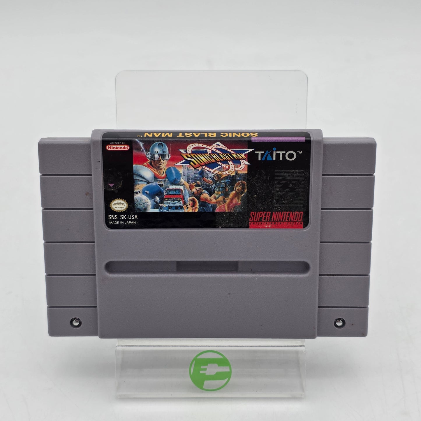 Sonic Blast Man (Super Nintendo SNES, 1992)