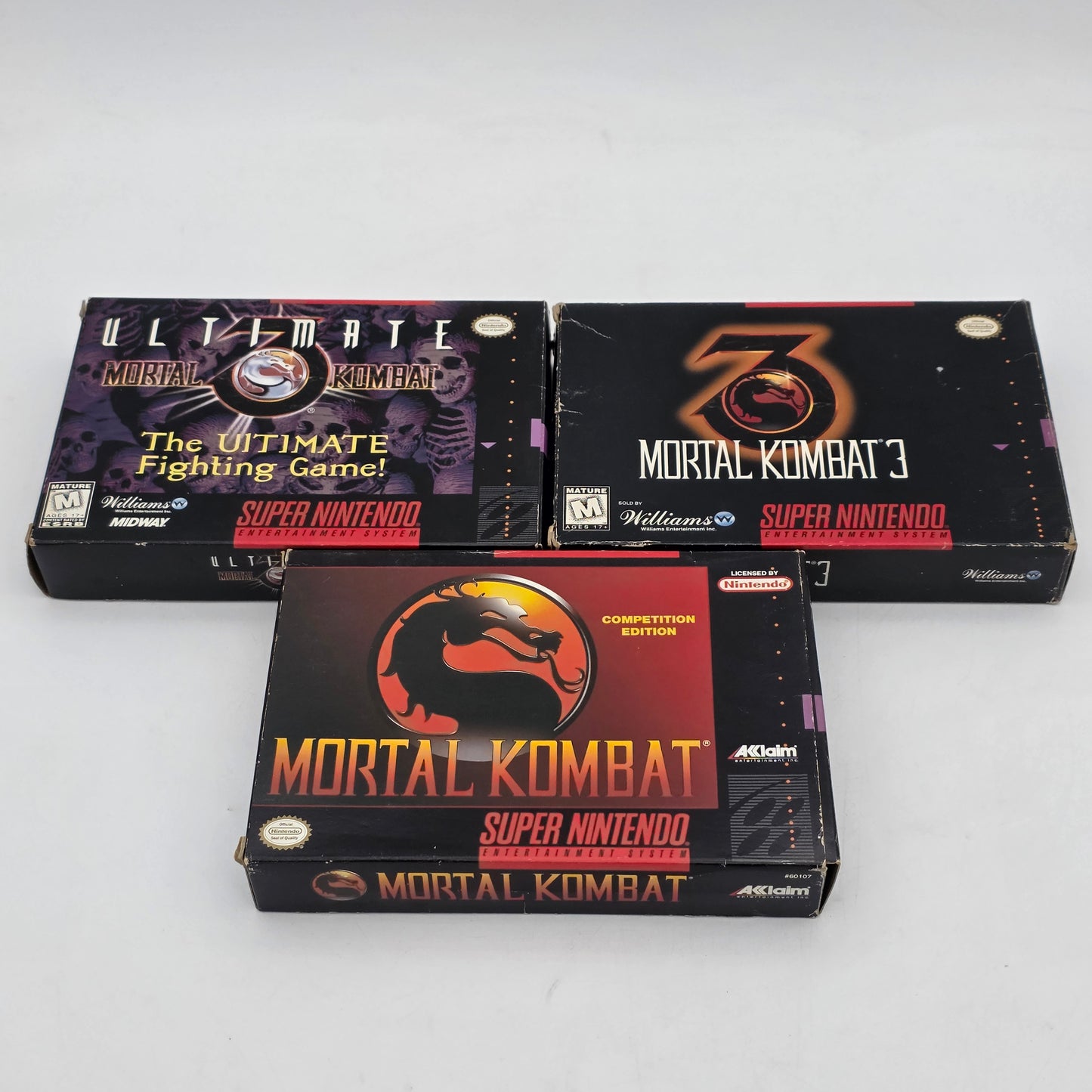 Lot of 3 Super Nintendo SNES Games See Description For Titles