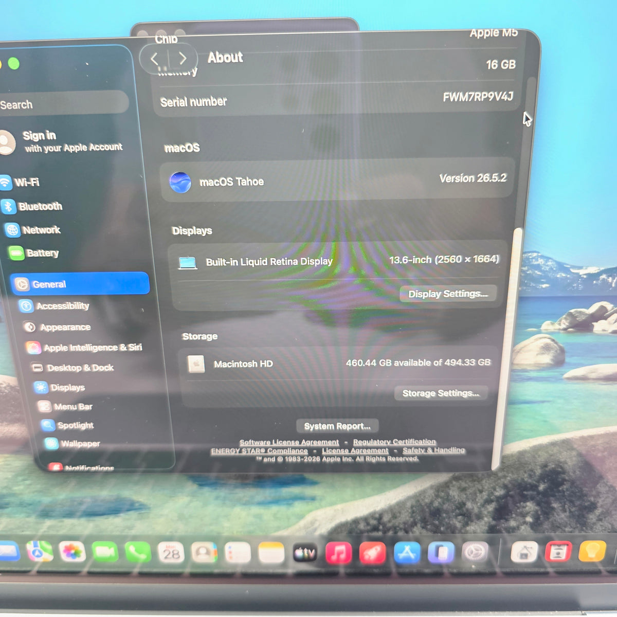 2026 Apple MacBook Air 13" M5 10C GPU 4.6GHz 16GB RAM 512GB SSD MDHH4LL/A