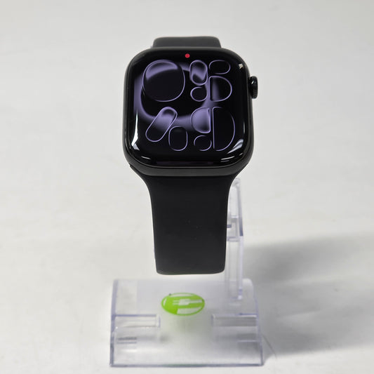 GPS Only Apple Watch Series 11 46MM Jet Black Aluminum Sport Band MFC44LW/A