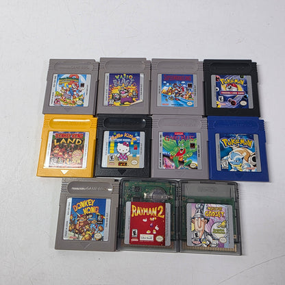 Lot of 11 Nintendo Game Boy Games