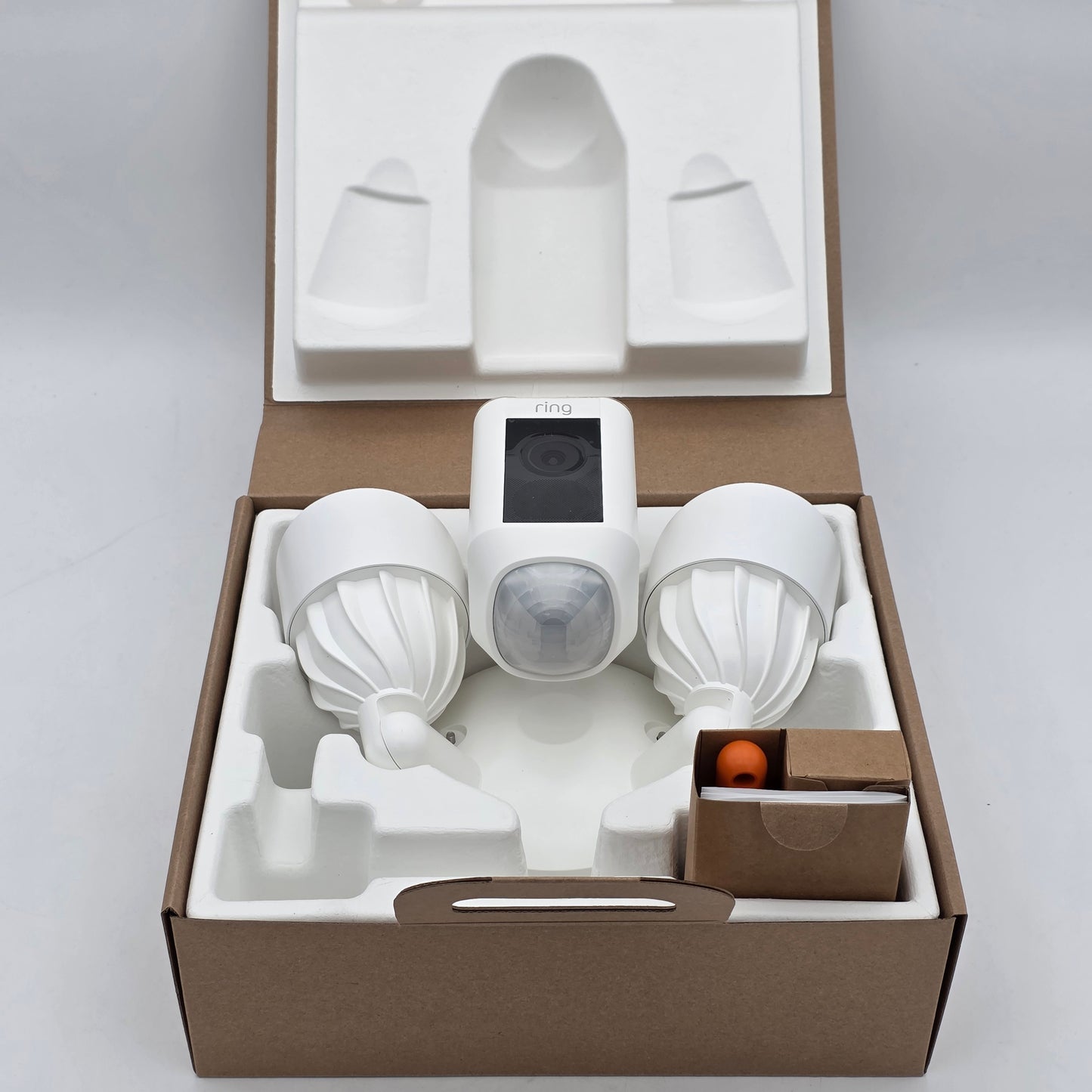 New Ring Floodlight Cam Plus Wired Outdoor Camera