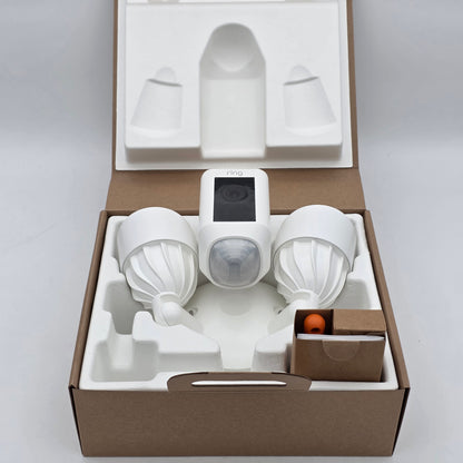 New Ring Floodlight Cam Plus Wired Outdoor Camera