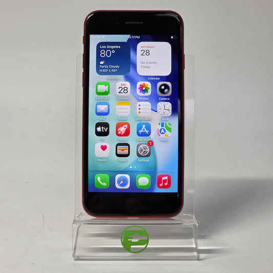 Factory Unlocked Apple iPhone SE 3rd Gen 64GB Red MMX73LL/A