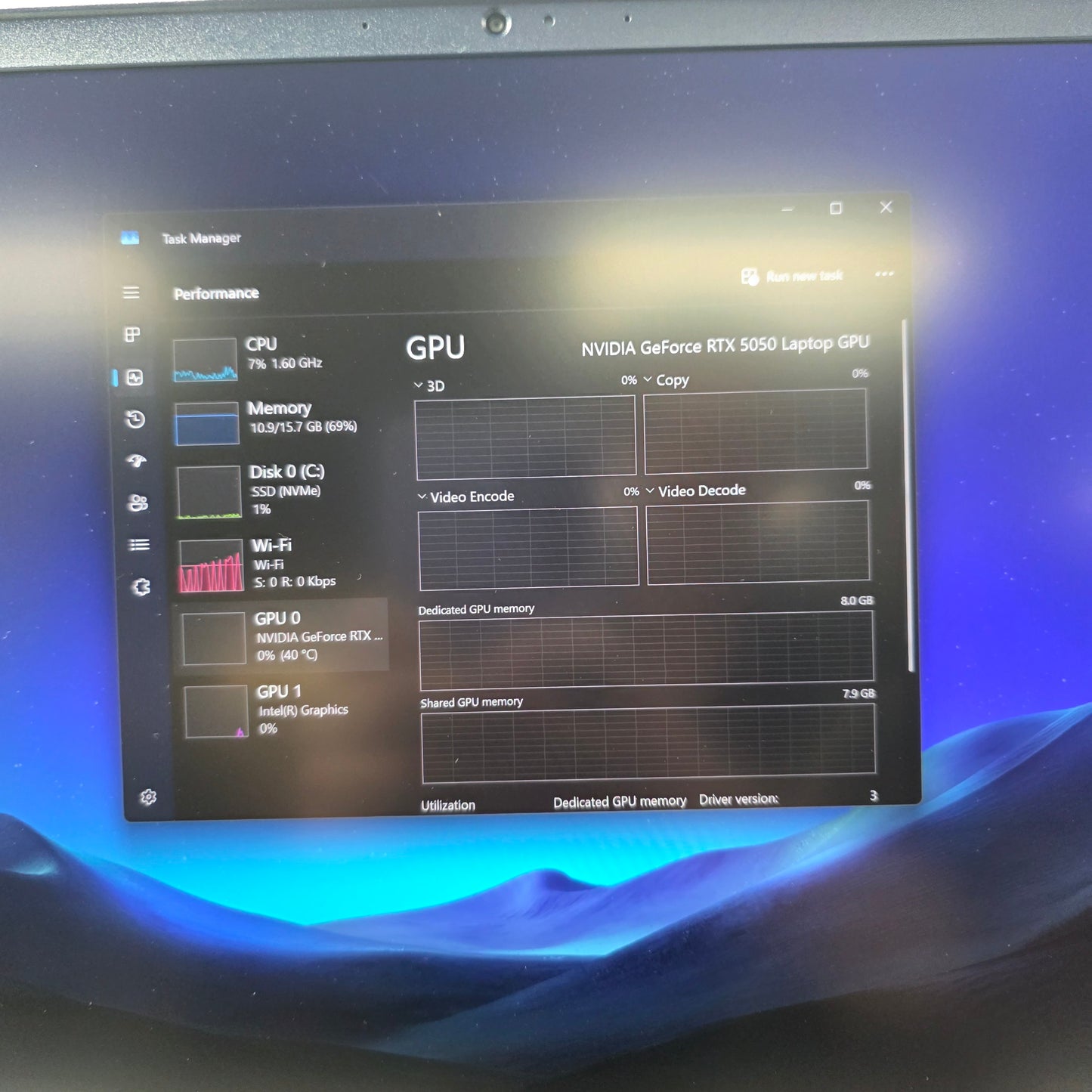 Alienware 16 Aurora RFV28 15.6" Core 7 240H 16GB RAM 500GB GeForce RTX 5050