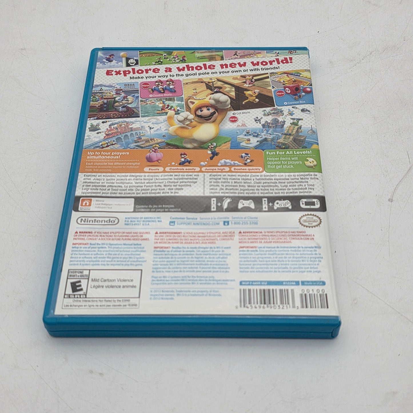 Lot of 5 Nintendo Wii U Games