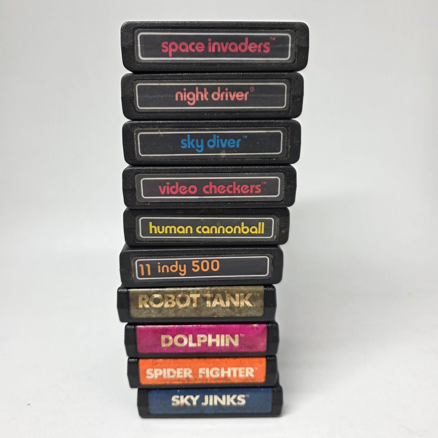 Lot of 28 Atari 2600 Games See Description for Titles