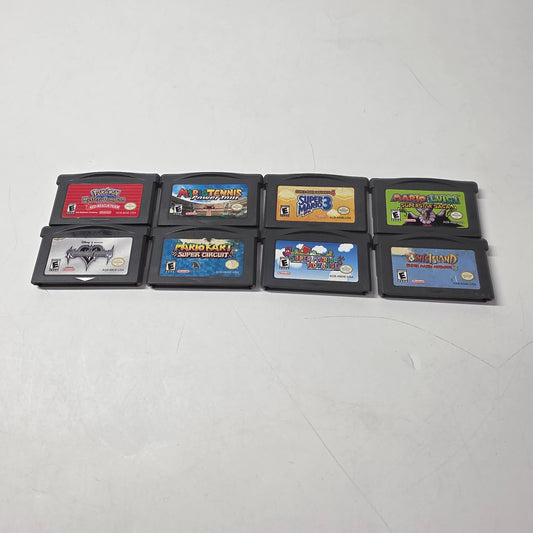 Lot of 8 Nintendo Game Boy Advance Games