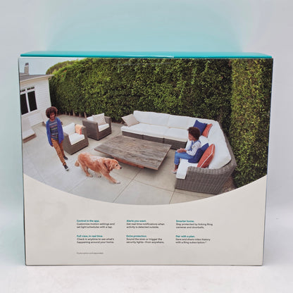 New Ring Floodlight Cam Plus Wired Outdoor Camera