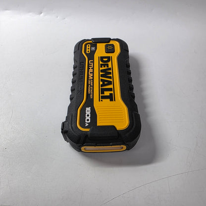 LOT OF 2 Quick Start Vehicle Jump Starters Noco Boost, Dewalt