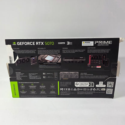 Asus GeForce RTX 5070 OC 12GB GDDR7 Graphics Card PRIME-RTX5070-012G