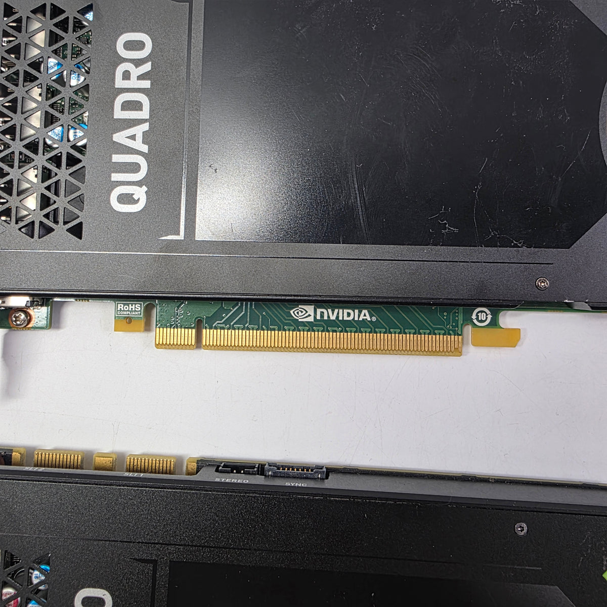 Lot of 4 Nvidia Quadro Graphics Cards GPUs P4000 Black