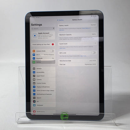 WiFi Only Apple iPad 10th Gen 128GB Blue MD4A4LL/A