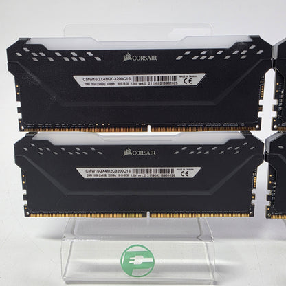 Corsair Vengeance RGB Pro 32GB (4x8GB) RAM DDR4 3200MHz CMW16GX4M2C3200C16