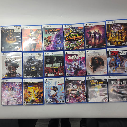 Lot of 18 Sony PlayStation 5 PS5 Games