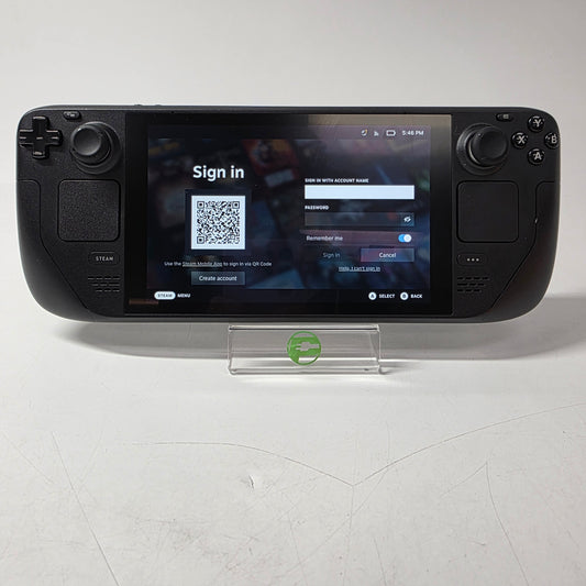 Valve Steam Deck 7" AMD 7nm Ryzen APU 16GB RAM 512GB Black 1010