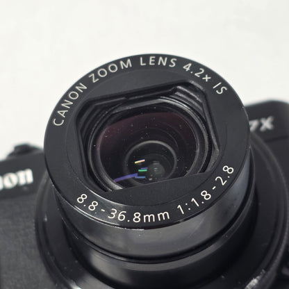 Canon PowerShot G7 X Mark II 20.1MP Digital Point-And-Shoot Camera