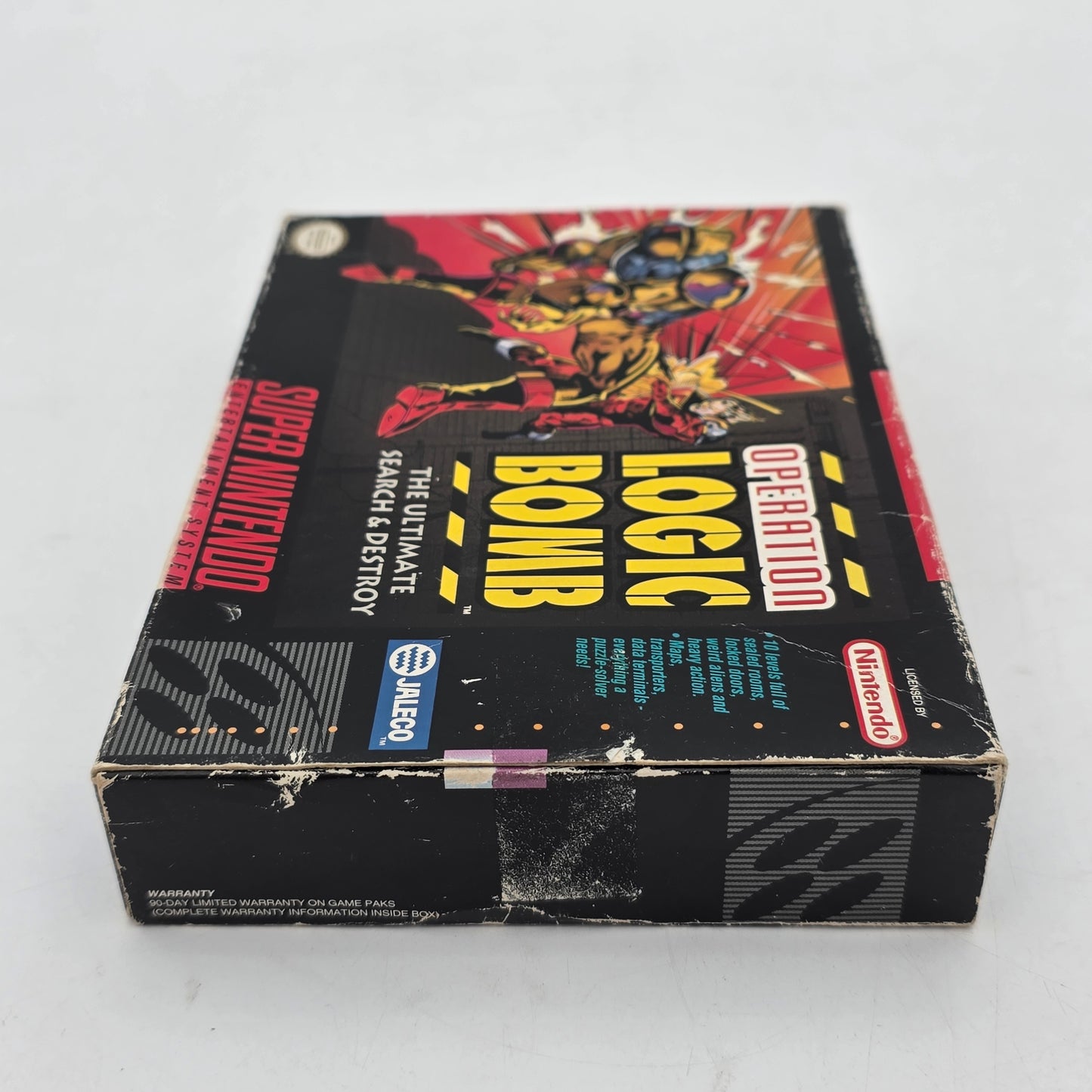 Operation Logic Bomb (Super Nintendo SNES, 1993)