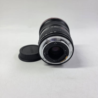 Canon EF Ultrasonic 17-40mm f/4 L IS USM Auto & Manual Lens