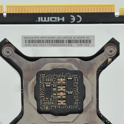 MSI GeForce RTX 4070 Super 12GB GDDR6X Graphics Card