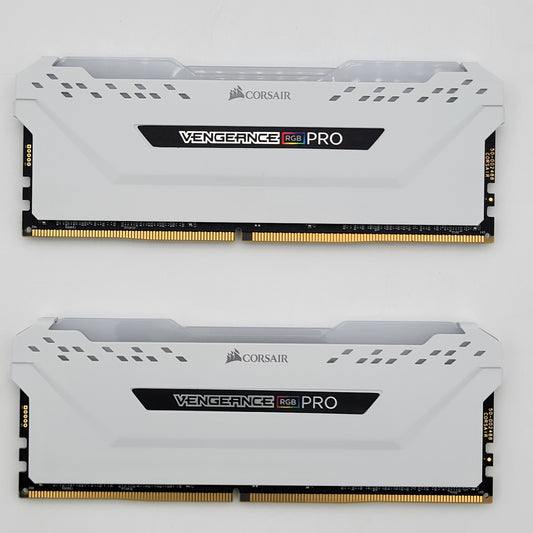 Corsair Vengeance RGB Pro 32GB (2x16GB) RAM DDR4 3200MHz CMW32GX4M2C3200C16W