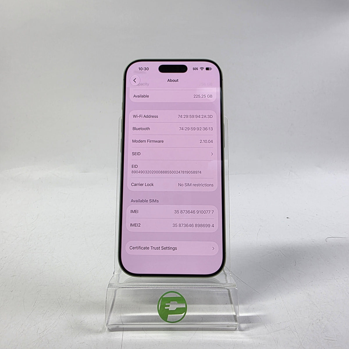 Factory Unlocked Apple iPhone 17 256GB Sage MG4A4LL/A