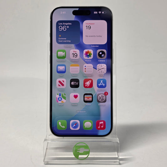Factory Unlocked Apple iPhone 15 Pro 1TB White Titanium MTU43LL/A
