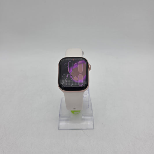 GPS Only APPLE Watch Series 11 42MM Black Aluminum Starlight Sport Band A3331