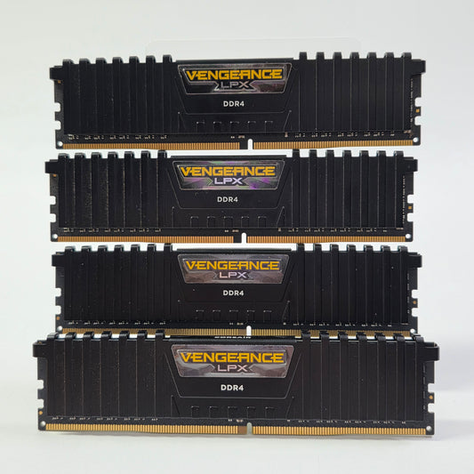 Lot of 4 Corsair Vengeance LPX 16GB (2x8GB)
