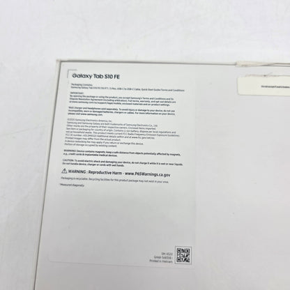 WiFi Only Samsung Galaxy Tab S10 FE 10.9" 128GB Gray SM-X520