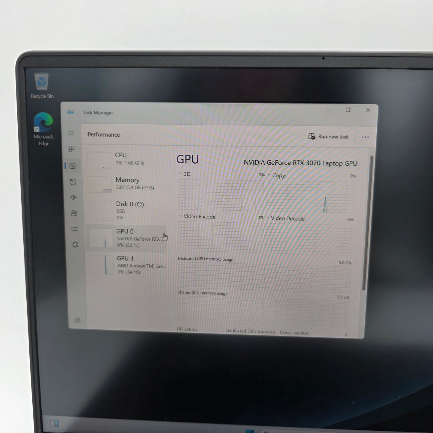 Asus ROG Zephyrus G15 GA503Q Ryzen 9 5900HS 16GB RAM 1TB SSD GeForce RTX 3070