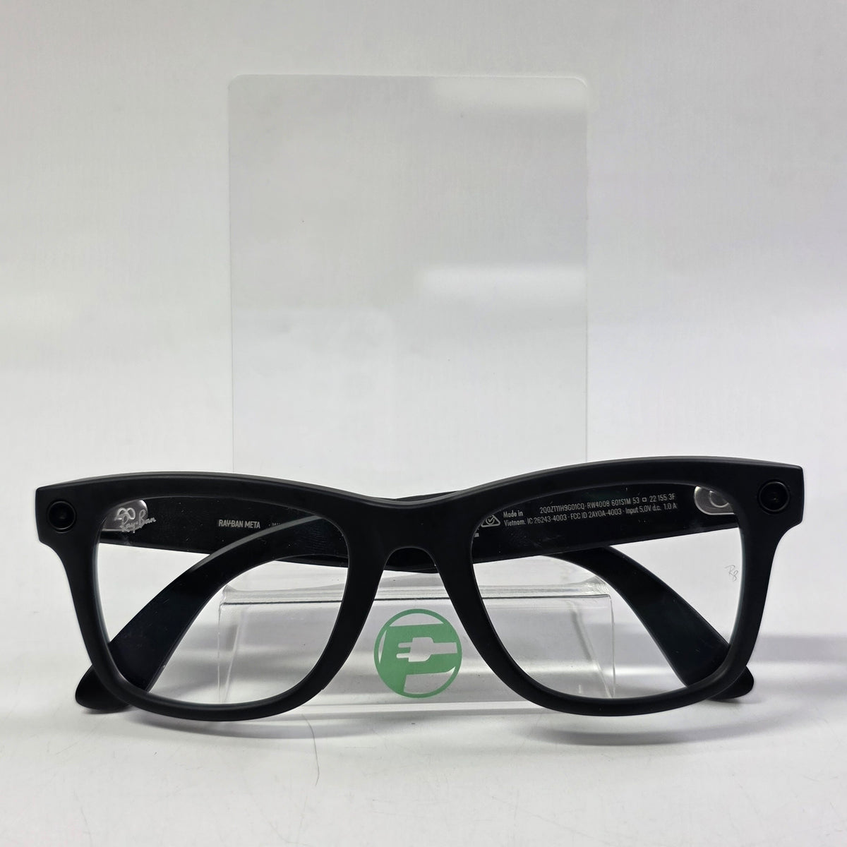 Ray-Ban Stories Wayfarer Matte Black Standard RW4008 601S1M AI Smart Glasses
