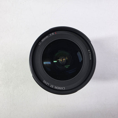 Canon EF Ultrasonic 17-40mm f/4 L IS USM Auto & Manual Lens