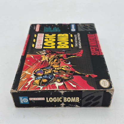 Operation Logic Bomb (Super Nintendo SNES, 1993)